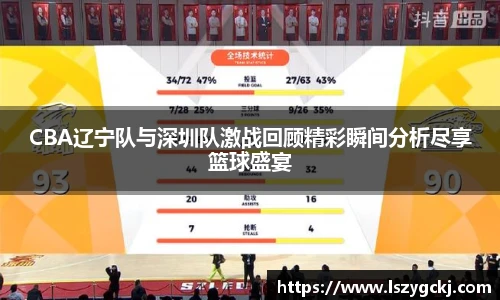 xc体育CBA辽宁队与深圳队激战回顾精彩瞬间分析尽享篮球盛宴
